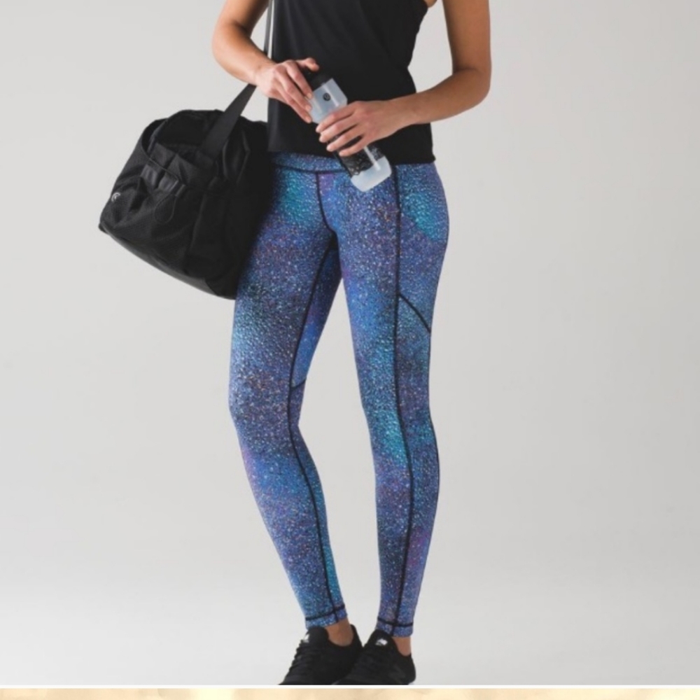 Lululemon Speed Tight V Galaxy Leggings